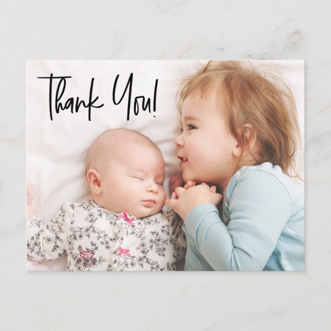 Barnbildsvisning i modern andra Flicka-Anpassnings Vykort (Framsida)