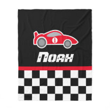 Barnbilsfilt i flagga namn