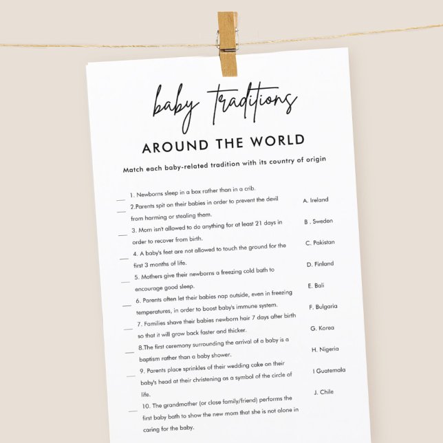 Barnbilsspel med minimalistisk Baby-tradition (Skapare uppladdad)