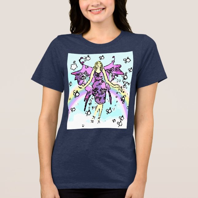 Barnbok Fairy  T Shirt (Framsida)