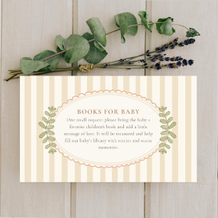 Barnbok för babyfirande Little Chick Baby Shower B Tilläggskort