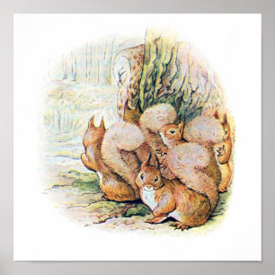 Barnbokillustration Poster