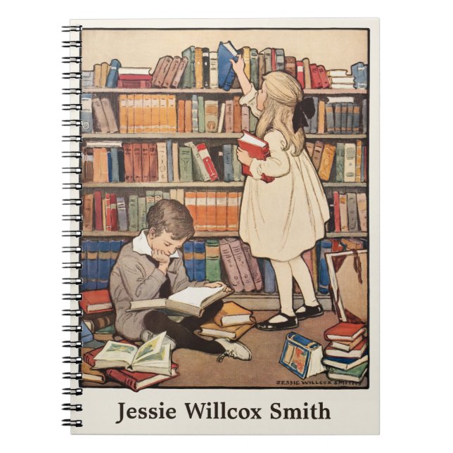 Barnboksveckan av Jessie Willcox Smith Anteckningsbok (Framsidan)