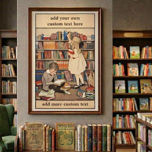 Barnboksveckan av Jessie Willcox Smith Poster