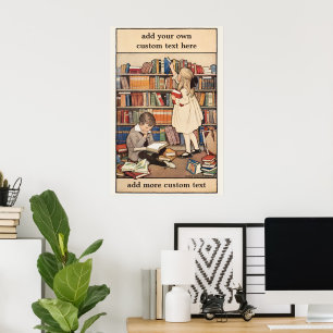 Barnboksveckan av Jessie Willcox Smith Poster