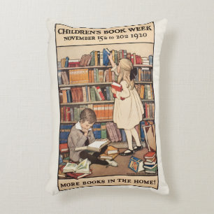 Barnboksveckan av Jessie Willcox Smith Prydnadskudde