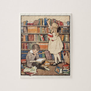 Barnboksveckan av Jessie Willcox Smith Pussel