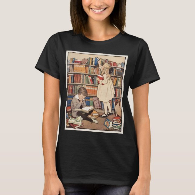 Barnboksveckan av Jessie Willcox Smith T Shirt (Framsida)