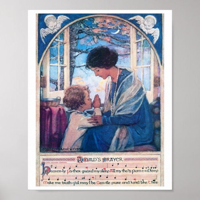 Barnbön, Jessie Willcox Smith Poster (Framsidan)