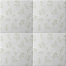 Barnbrud Slöja Vit Blommig Gypsophila