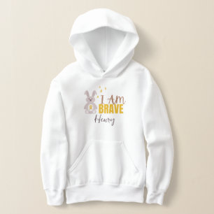 barncancer. Anpassat namn.killar Pullover Hoodie T Shirt