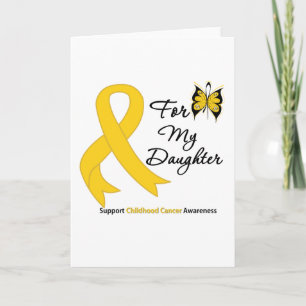 Barncancer för min dotter kort
