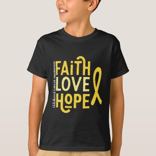 Barncancer hos vuxnor Barncancer Awa T Shirt (Framsida)