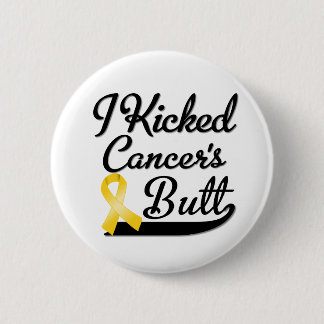 Barncancer I Kicked Butt Knapp
