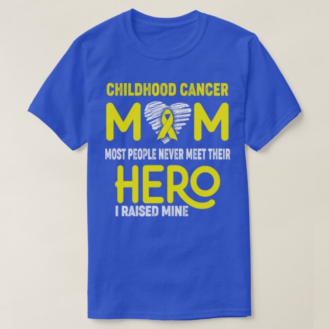Barncancer i Mamma De flesta människor möts aldrig T Shirt (Design framsida)