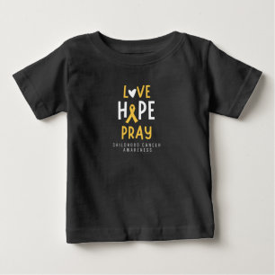 Barncancer.kärlek.hope.be. Baby T-Shirt