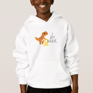 Barncancer.modig. Kids Pullover Hoodie T Shirt