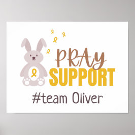 barncancer. Poster Skriv ut med stöd för anpassnin