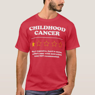 Barncancercitat för en barncancersolycka t shirt