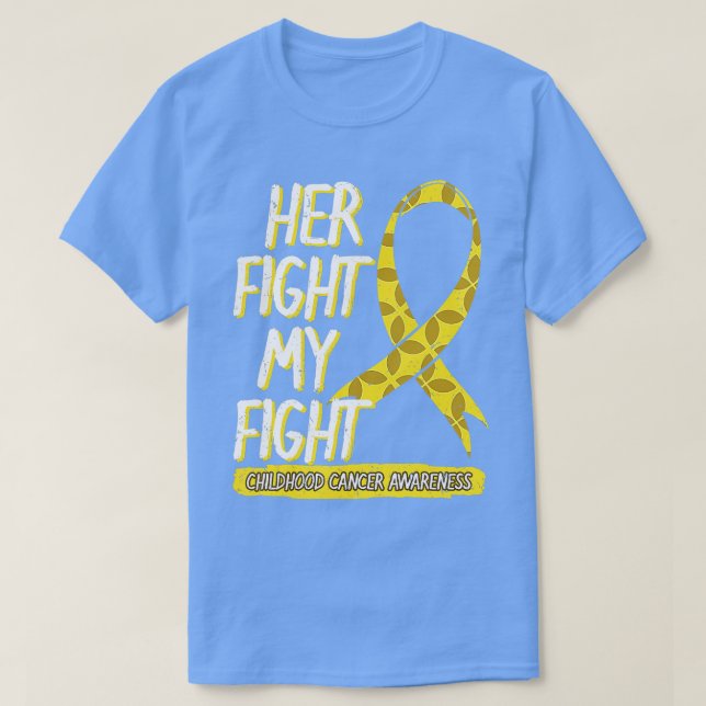 Barncancerföräldrar Mamma Pappa Pediatrician Gif T Shirt (Design framsida)
