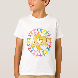 Barncancergrupp i medvetande t-shirt