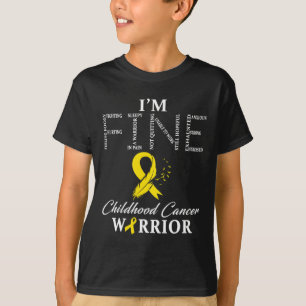 Barncancerkrigare Jag mår bra  T Shirt