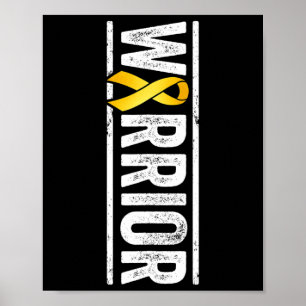 Barncancerkrigare - Pediatriska gyllene Awaren Poster