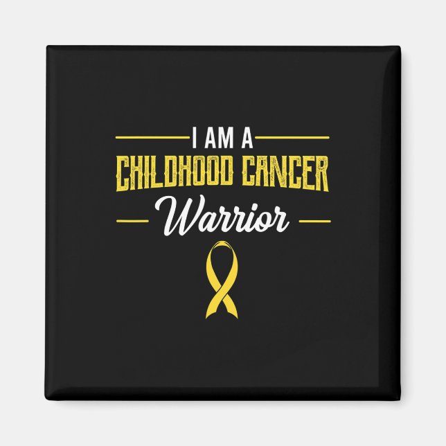 Barncancerkritiker Medvetenhet R Magnet (Framsidan)