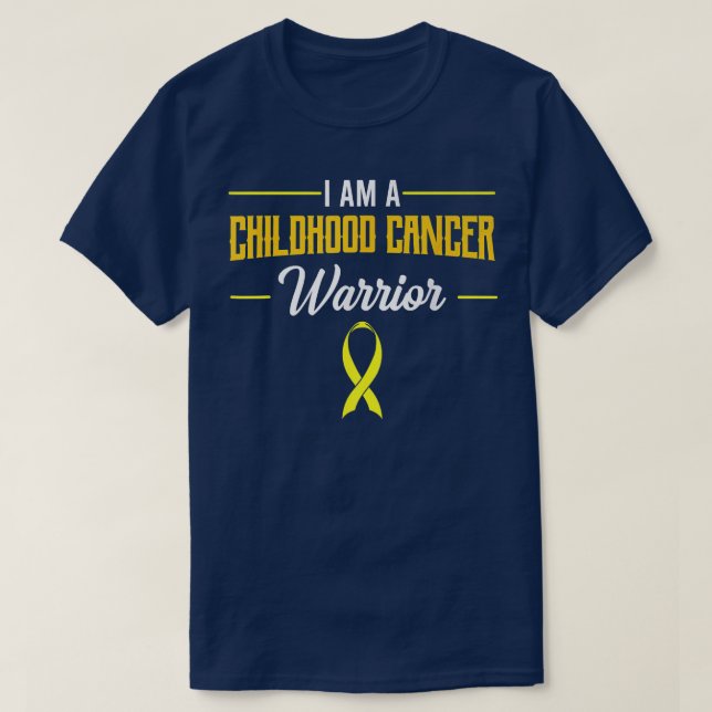 Barncancerkritiker Medvetenhet R T Shirt (Design framsida)