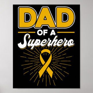 Barndom Cancer Pappa Till En Superhjälte Band  Poster