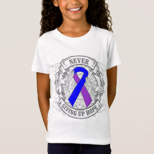 Barndom slår aldrig ge övre hopp tee shirt
