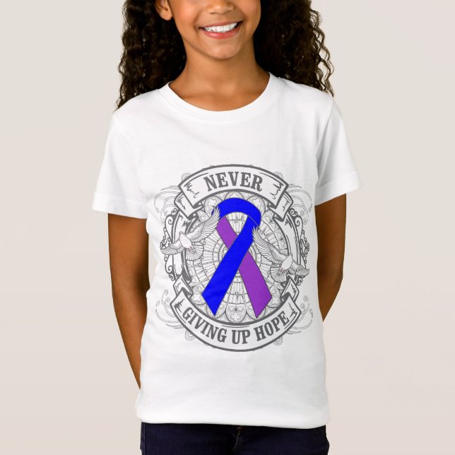 Barndom slår aldrig ge övre hopp tee shirt (Framsida)