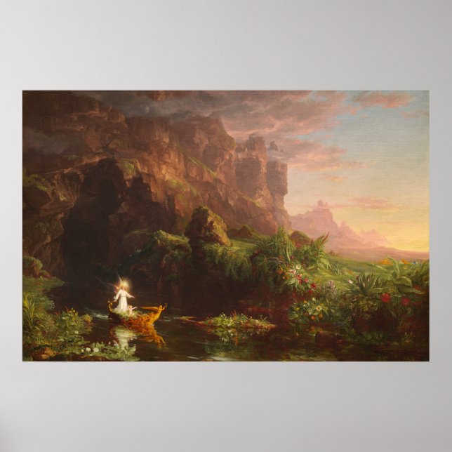 Barndom - Thomas Cole Fine Art Poster (Framsidan)