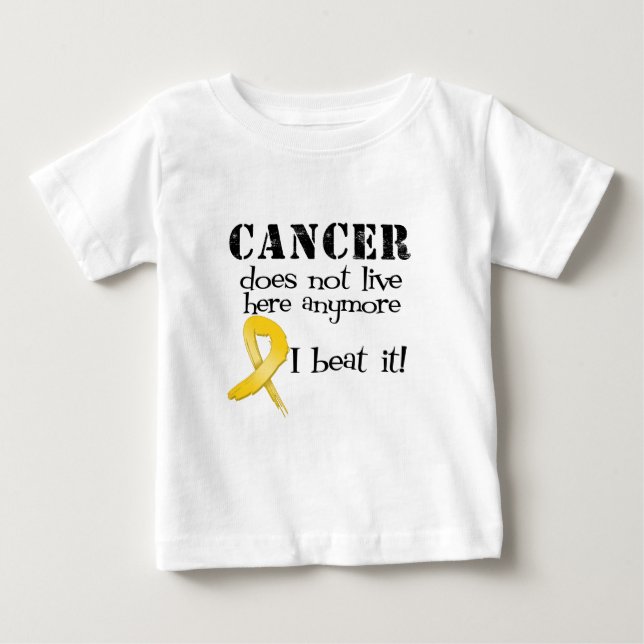 Barndomcancer bor inte här Anymore Tee Shirt (Framsida)