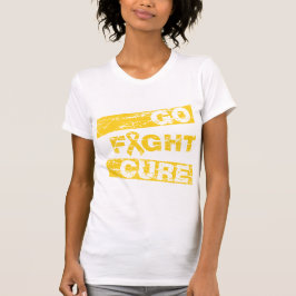 Barndomcancer går slagsmålbot t shirt
