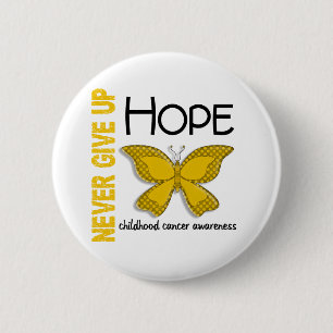 Barndomcancer ger aldrig upp hoppfjäril 4,1 knapp