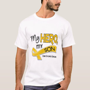 Barndomcancer MIN HJÄLTE MIN SON 42 T Shirt