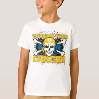Barndomcancer som är mer tuff än cancerskallen tee