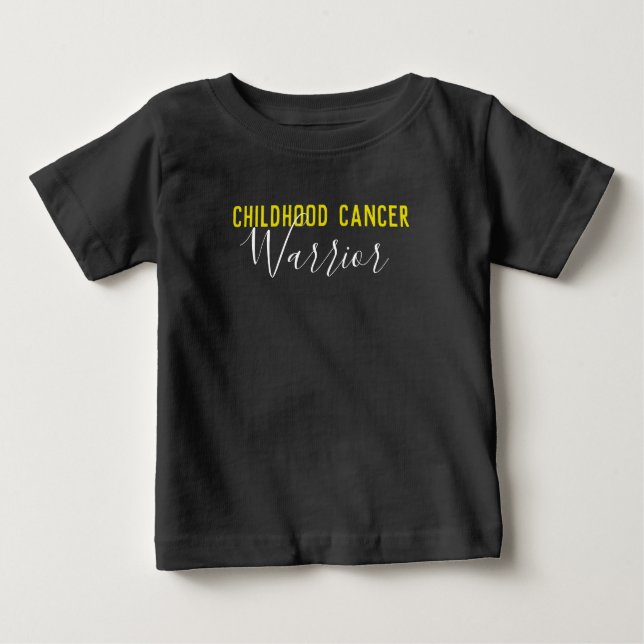 Barndomcancerkrigare T Shirt (Framsida)