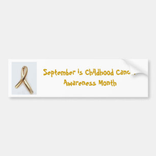 Barndomcancermedvetenhet Bildekal