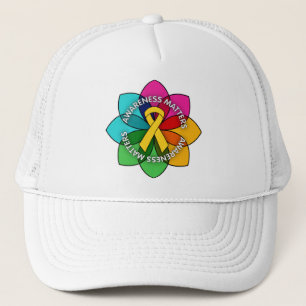 Barndomcancermedvetenheten betyder Petals Keps