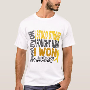 Barndomcanceröverlevande 4 t shirt