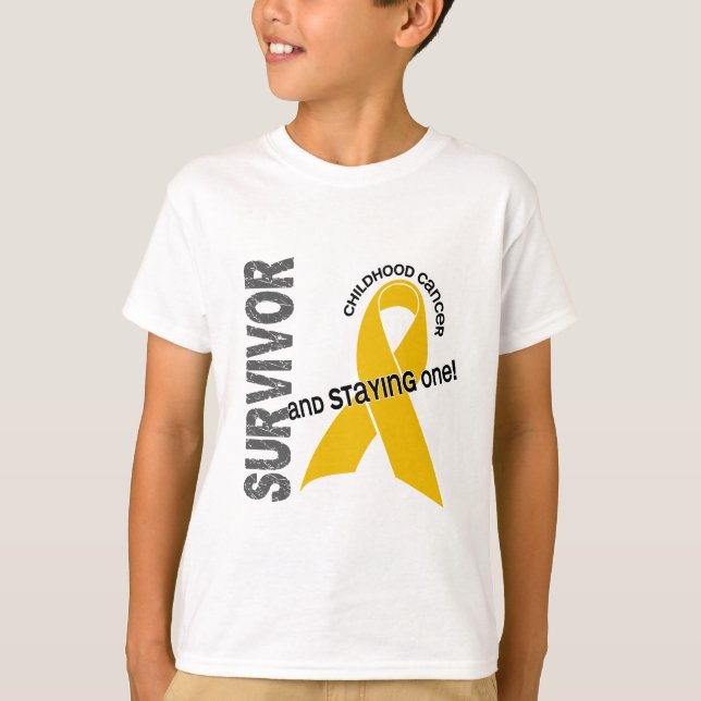 Barndomcanceröverlevande T Shirt (Framsida)