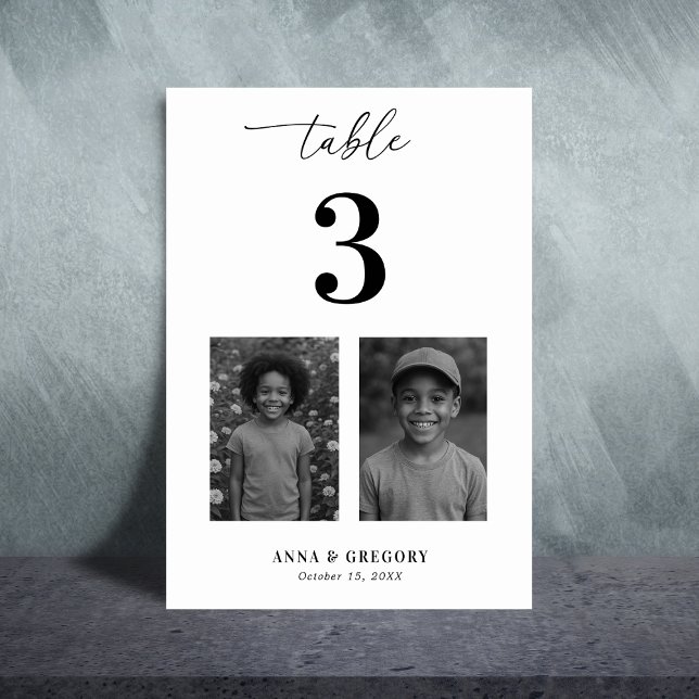 Barndomsbilder Bilder Bordsnummer 3 Bröllop (Skapare uppladdad)