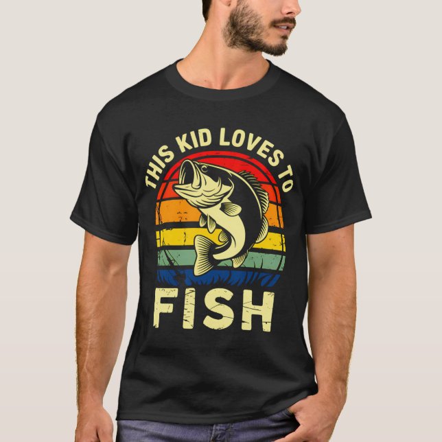 Barndomsdrömmar, Fiske T Shirt (Framsida)