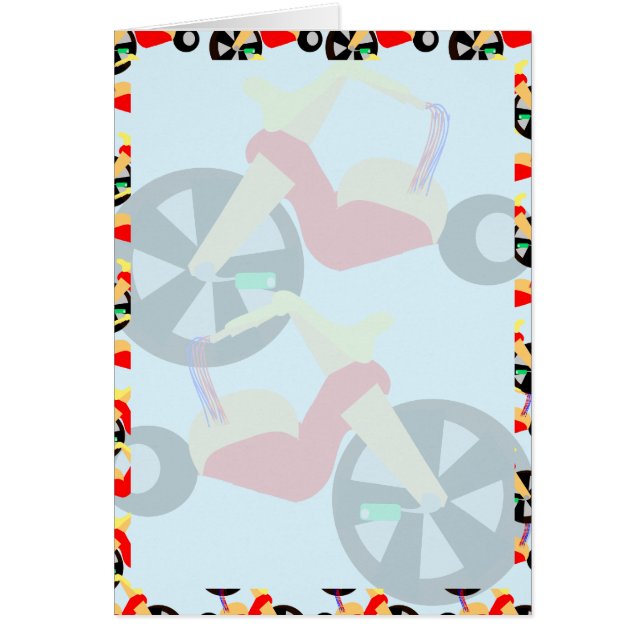 Barndomsrid Hälsningskort (Framsidan)