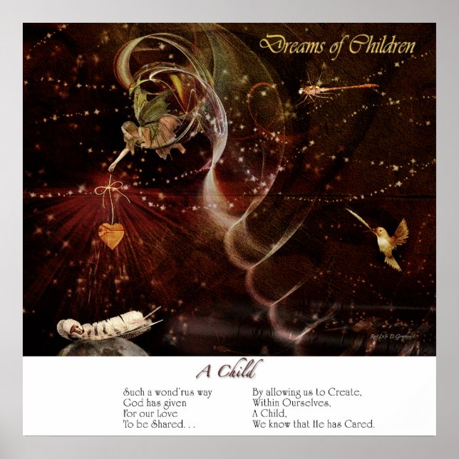 Barndrömmar Poster (Framsidan)