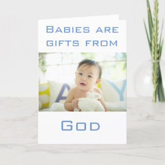 Barndusch för mitt hälsningskort kort