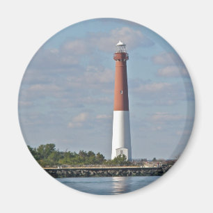 Barnegat "för gammalt gräl" fyr LBI NJ Magnet