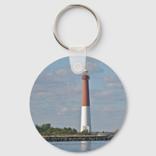 Barnegat "för gammalt gräl" fyr LBI NJ Nyckelring